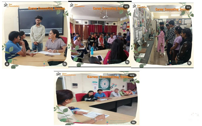 CAREER COUNSELLING IN COLLABORATION WITH DOR FOUNDATION