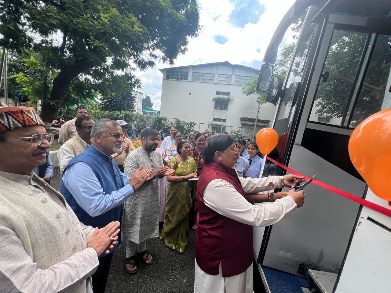 Inauguration of Digital transformation Van in collaboration with NIIT Foundation