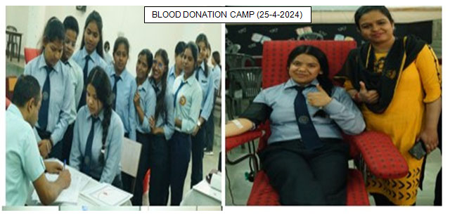 BLOOD DONATION CAMP (25-4-2024)